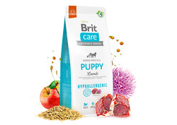 Brit Care Puppy All Breed Lamb and Rice Puppy Dry Dog Food 3 Kg. - Thumbnail