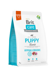 Brit Care - Brit Care Hypoallergenic Puppy Kuzu Etli Yavru Köpek Maması 3 Kg + 2 Adet Temizlik Mendili