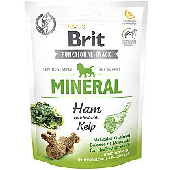 Brit Snack Mineral Puppy Jambon ve Deniz Yosunlu Mineralli Tahılsız Yavru Köpek Ödülü 150 Gr - Brit Care