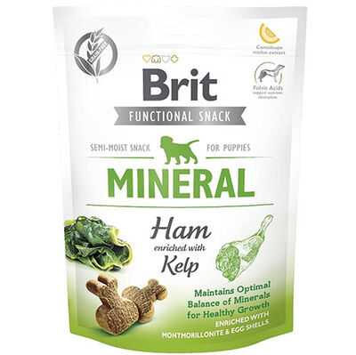 Brit Snack Mineral Puppy Jambon ve Deniz Yosunlu Mineralli Tahılsız Yavru Köpek Ödülü 150 Gr - 2