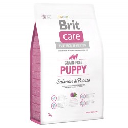 Brit Care Puppy Salmon and Potato Grain Free Puppy Dry Dog Food 3 Kg. - Thumbnail