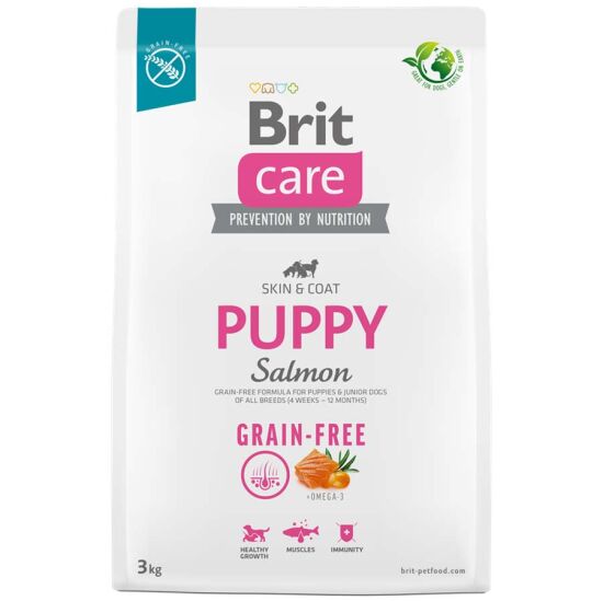 Brit Care Puppy Somonlu Yavru Tahılsız Köpek Maması 3 Kg - 3