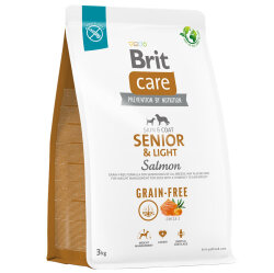 Brit Care Senior and Light Salmon Grain Free Senior Dry Dog Food 3 Kg. - 2