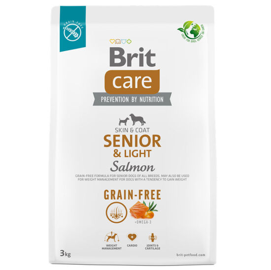Brit Care Senior Light Tahılsız Yaşlı Köpek Maması 3 Kg - 3