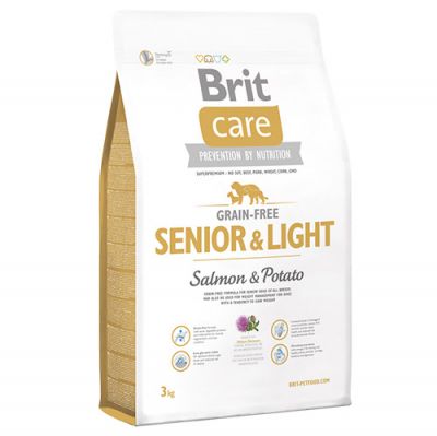 Brit Care Senior Light Tahılsız Yaşlı Köpek Maması 3 Kg