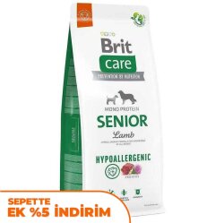 Brit Care Senior Kuzu Etli Yaşlı Köpek Maması 12 Kg - Brit Care