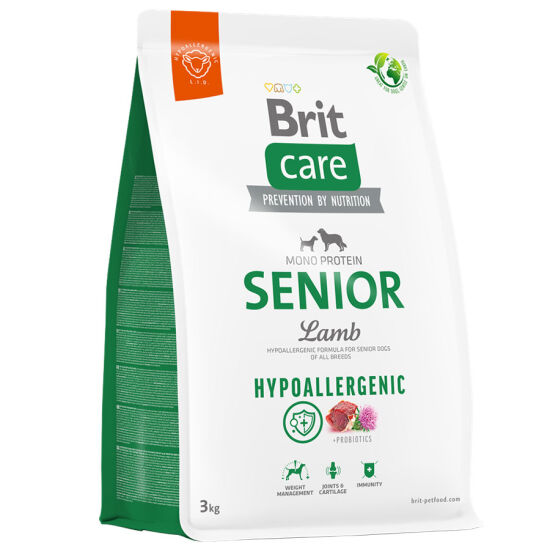 Brit Care Senior Lamb Senior Dry Dog Food 3 Kg. - 2