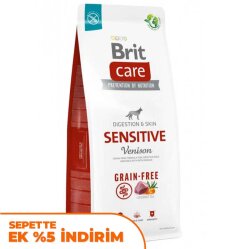 Brit Care Sensitive Venison Grain Free Adult Dry Dog Food 12 Kg. - Brit Care