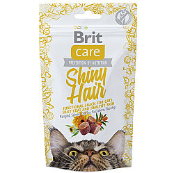 Brit Care Cat Snack Shiny Hair Tahılsız Tüy Sağlığı Kedi Ödülü 50 Gr - Brit Care (1)