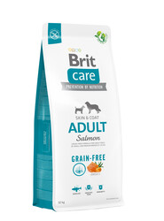 Brit Care Grain Free Somonlu Tahılsız Yetişkin Köpek Maması 12 Kg + 3 Adet Mendil - Thumbnail