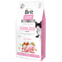 Brit Care Sterilised Sensitive Tavşan Tahılsız Kısırlaştırılmış Kedi Maması 7 Kg - Brit Care