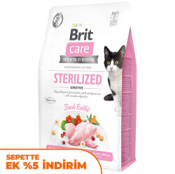 Brit Care Sunny Beautiful Hair and Skin Adult Dry Cat Food 2 Kg. - Brit Care