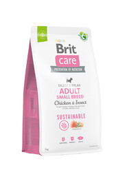 Brit Care Sustainable Small Böcek ve Tavuk Küçük Irk Köpek Maması 7 Kg+3 Kg - Thumbnail