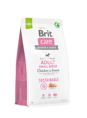 Brit Care Sustainable Small Böcek ve Tavuk Küçük Irk Köpek Maması 7 Kg+3 Kg 