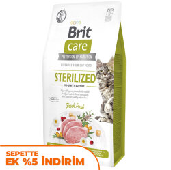 Brit Care Tahılsız Domuzlu Bağışıklık Destekleyici Kısırlaştırılmış Kedi Maması 7 Kg - Brit Care
