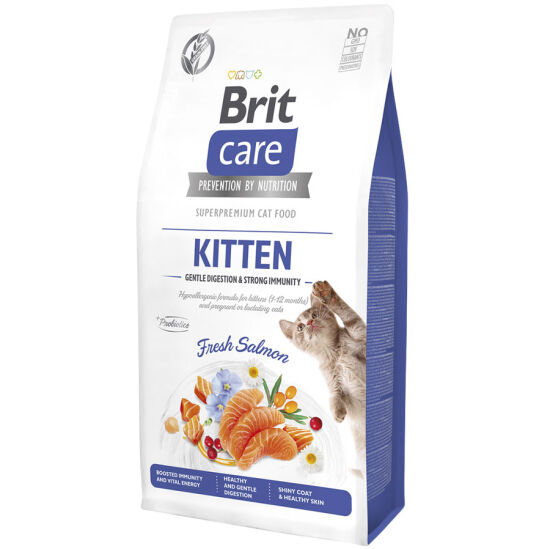Brit Care Kitten Tahılsız Somonlu Yavru Kedi Maması 7 Kg - 2