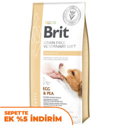 Brit Veterinary Diets Hepatic Tahılsız Yumurta Bezelye Köpek Maması 12 Kg - Brit Care