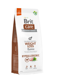 Brit Care - Brit Care Weight Loss Rabbit and Rice Light Adult Dry Dog Food 12 Kg.