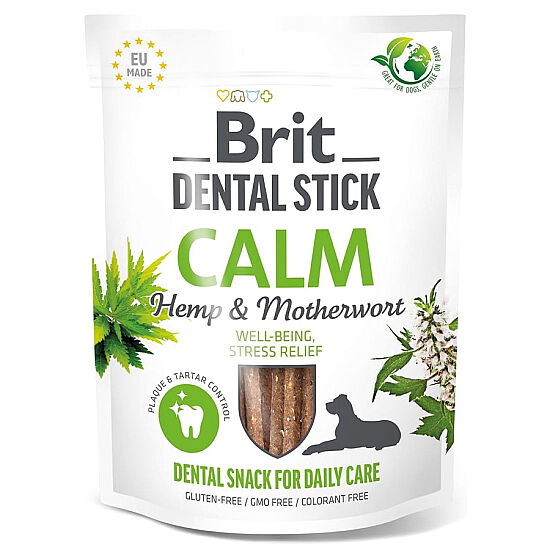 Brit Dental Stick Sakinleştirici Ağız ve Diş Bakımı Köpek Ödülü 250 Gr - 1