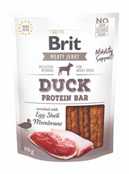 Brit Care - Brit Jerky Snack Duck Protein Tahılsız Eklem Destekleyici Ördekli Proteinli Bar Köpek Ödülü 80 Gr