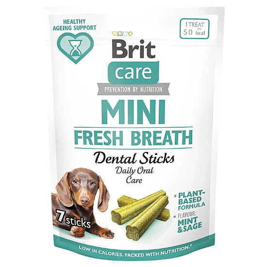 Brit Mini Ağız ve Diş Bakımı Köpek Ödülü 120 Gr - 1