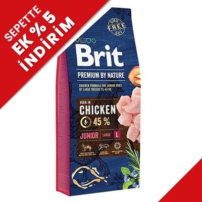 Brit Premium Puppy Large Tavuklu Büyük Irk Yavru Köpek Maması 15 Kg