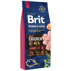 Brit Premium Puppy Large Tavuklu Büyük Irk Yavru Köpek Maması 15 Kg - 2