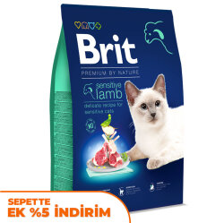 Brit Premium Sensitive Hassas Kuzulu Kedi Maması 8 Kg - Brit Care