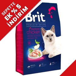 Brit Premium Sterilised Kısırlaştırılmış Tavuk Kedi Maması 8 Kg - Brit Care