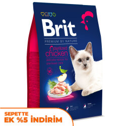 Brit Premium Sterilised Kısırlaştırılmış Tavuk Kedi Maması 8 Kg - Brit Care