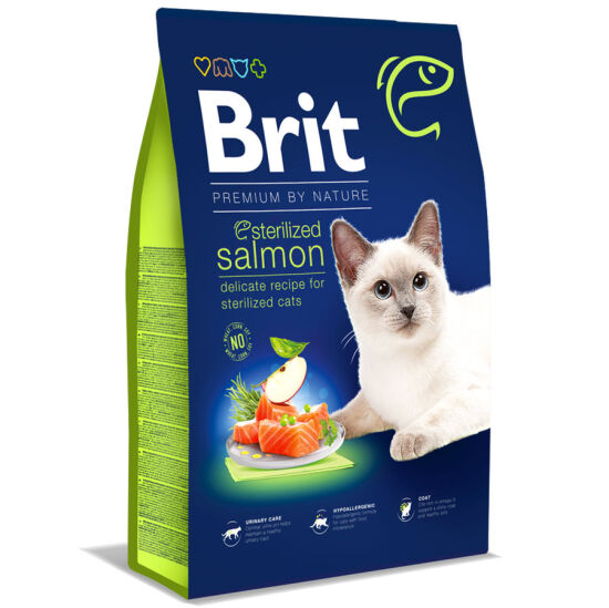 Brit Premium Sterilised Kısırlaştırılmış Somonlu Kedi Maması 8 Kg - 2