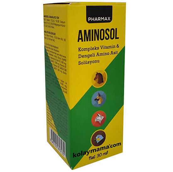 Canvit Aminosol Vitamin and Aminoacid Solution For Cats, Dogs and Birds 30 Ml. - 1