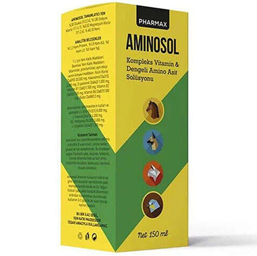 Pharmax Aminosol Vitamin ve Aminoasit Solüsyonu 150 ML
