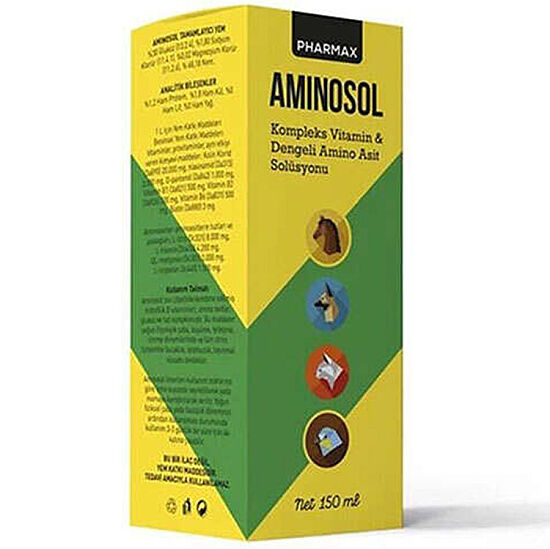 Pharmax Aminosol Vitamin ve Aminoasit Solüsyonu 150 ML - 1