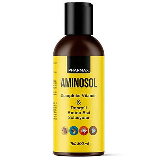 Pharmax Canvit Aminosol Vitamin ve Aminoasit Solüsyonu 500 ML - 1