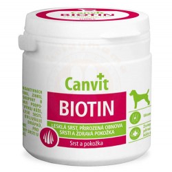 Canvit - Canvit Biotin Cilt ve Tüy Sağlığı Köpek Vitamini 100 Gr (100 Tablet)