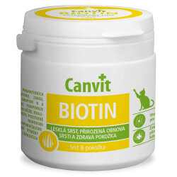 Canvit Biotin Tüy ve Cilt Sağlığı Kedi Vitamini 100 Gr (100 Tablet) - Canvit