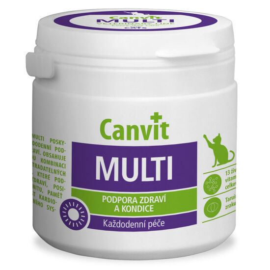 Canvit Multi Health and Condition Support Tablets For Cats 100 Gr. - 100 Tablets - 1