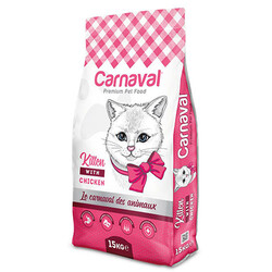 Carnaval Premium Kitten Tavuk Etli Yavru Kedi Maması 15 Kg - Carnaval