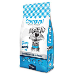 Carnaval - Carnaval Premium Puppy Kuzu Etli Yavru Köpek Maması 15 Kg