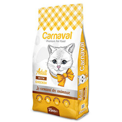 Carnaval Premium Tavuk Etli Yetişkin Kedi Maması 15 Kg - Carnaval