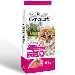 Cat Chefs - Cat Chefs Kitten Tavuklu Yavru Kedi Maması 15 Kg