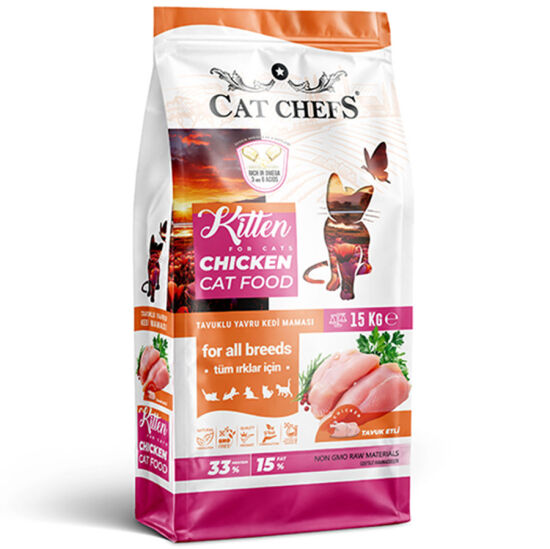 Cat Chefs Kitten Tavuklu Yavru Kedi Maması 15 Kg - 1
