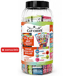 Cat Chefs Mix Krema Ek Besin Takviyesi Kedi Ödülü 30x14 Gr (30 lu Paket) - Cat Chefs