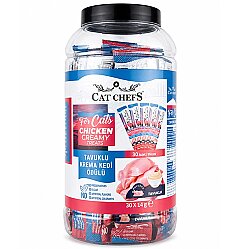 Cat Chefs Tavuk Etli Krema Ek Besin Takviyesi Kedi Ödülü 30x14 Gr (30 lu Paket) - 2