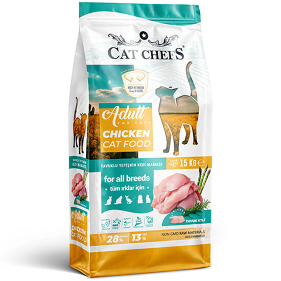 Cat Chefs Tavuklu Yetişkin Kedi Maması 15 Kg - 1