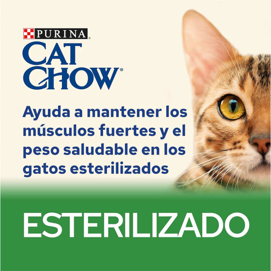 Cat Chow Pouch Sterilised Kuzu ve Yeşil Fasülyeli Kısırlaştırılmış Kedi Yaş Maması 85 Gr x 26 Adet - 4