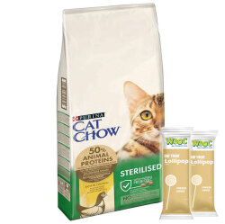 Cat Chow Sterilised Turkey Adult Dry Cat Food 15 Kg. - Cat Chow