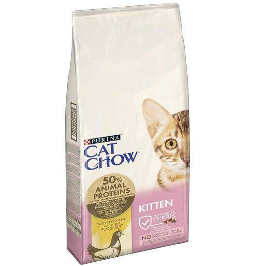 Cat Chow Tavuklu Yavru Kedi Maması 15 Kg - 1