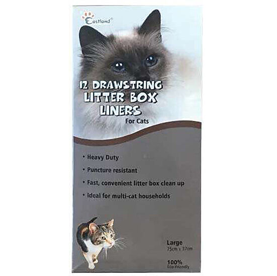 Eastland Litter Box Kedi Tuvalet Poşeti Large (75 x 37 Cm) - 12'li Paket - 1